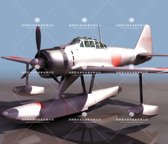 汉中3D模型飞机_